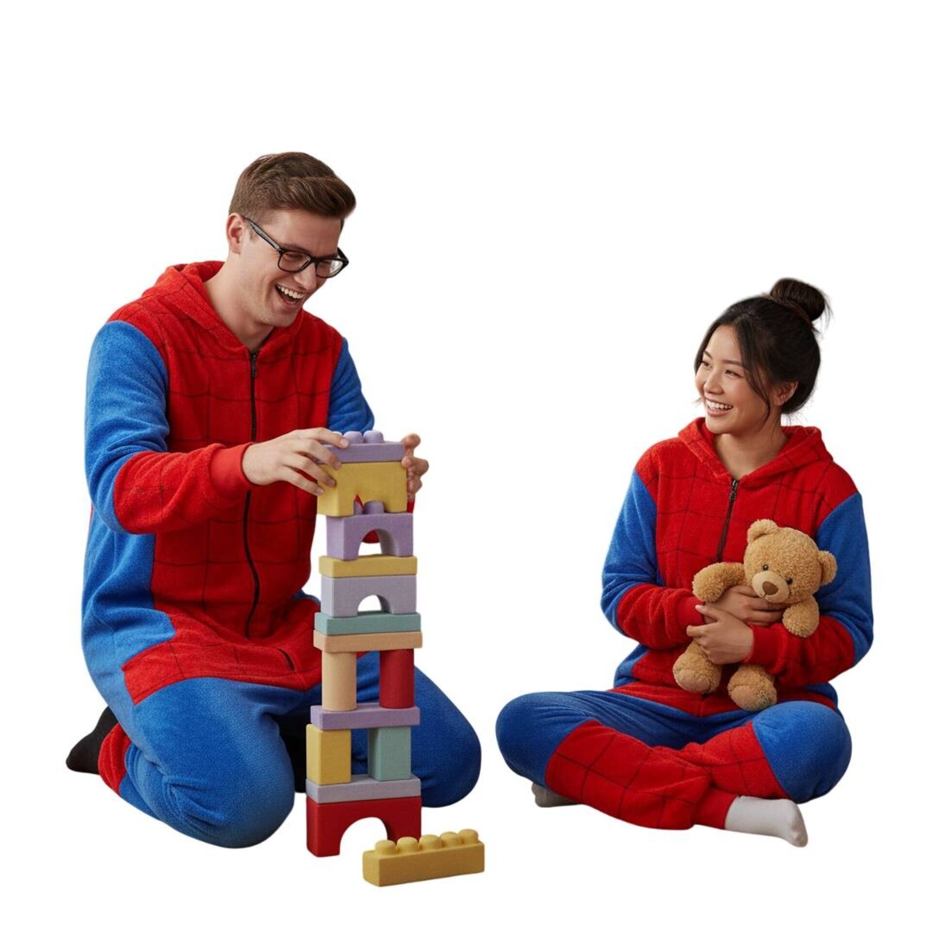 Pijama Mono Enterizo de Superhéroe UNISEX - Mameluco Térmico Ultra Suave - 7