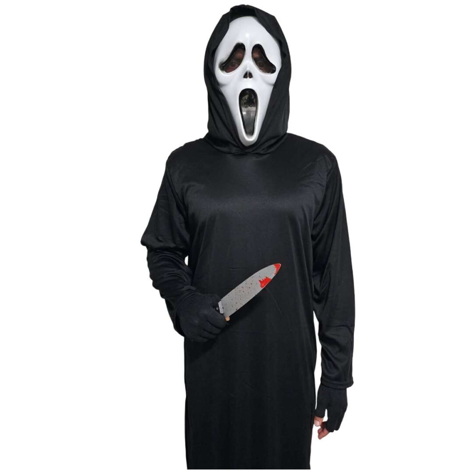Disfraz Scream Ghostface Scary Movie Fantasma Hombre Adulto - 5