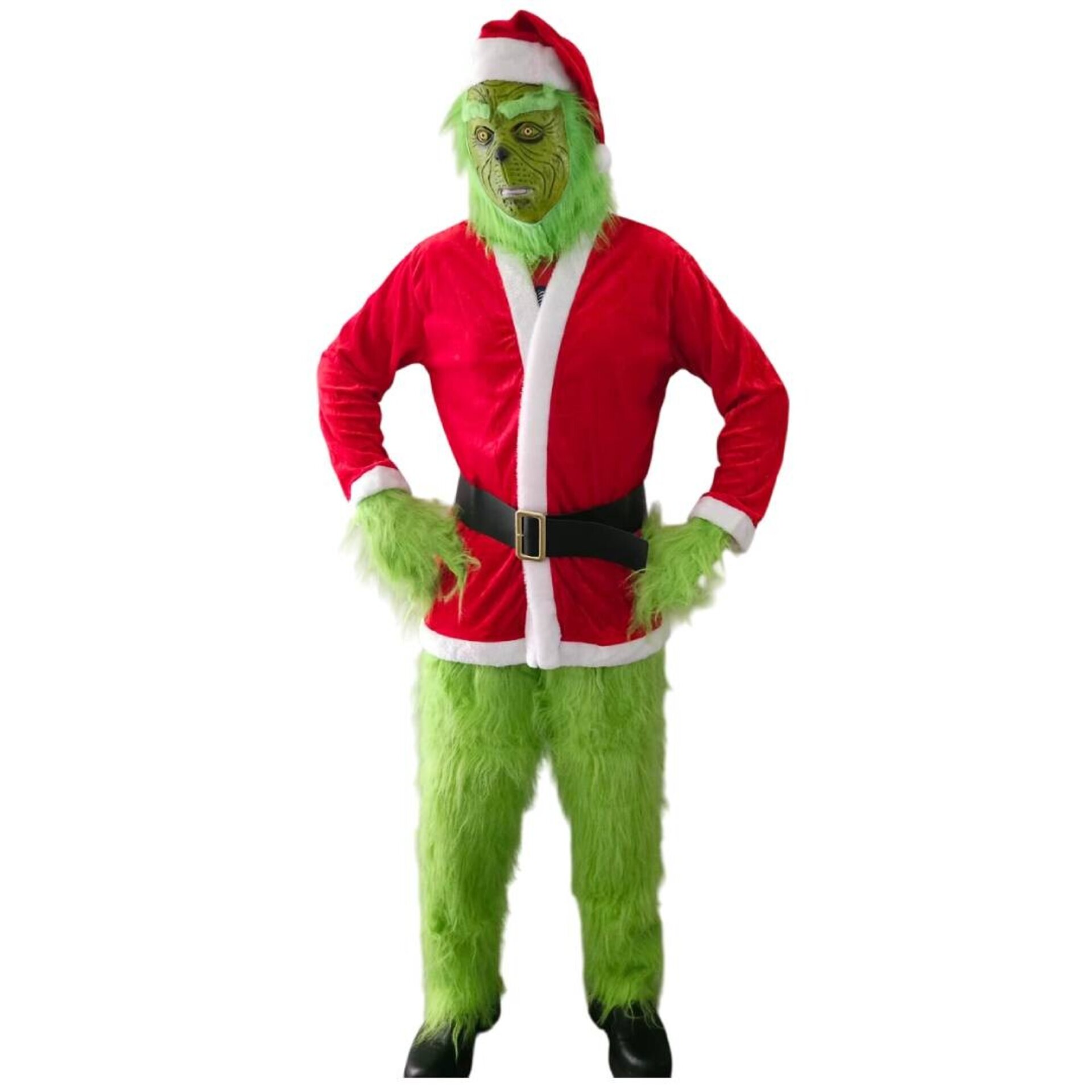 Disfraz El Grinch Monte Crumpit Traje Navidad Hombre Adulto - 5