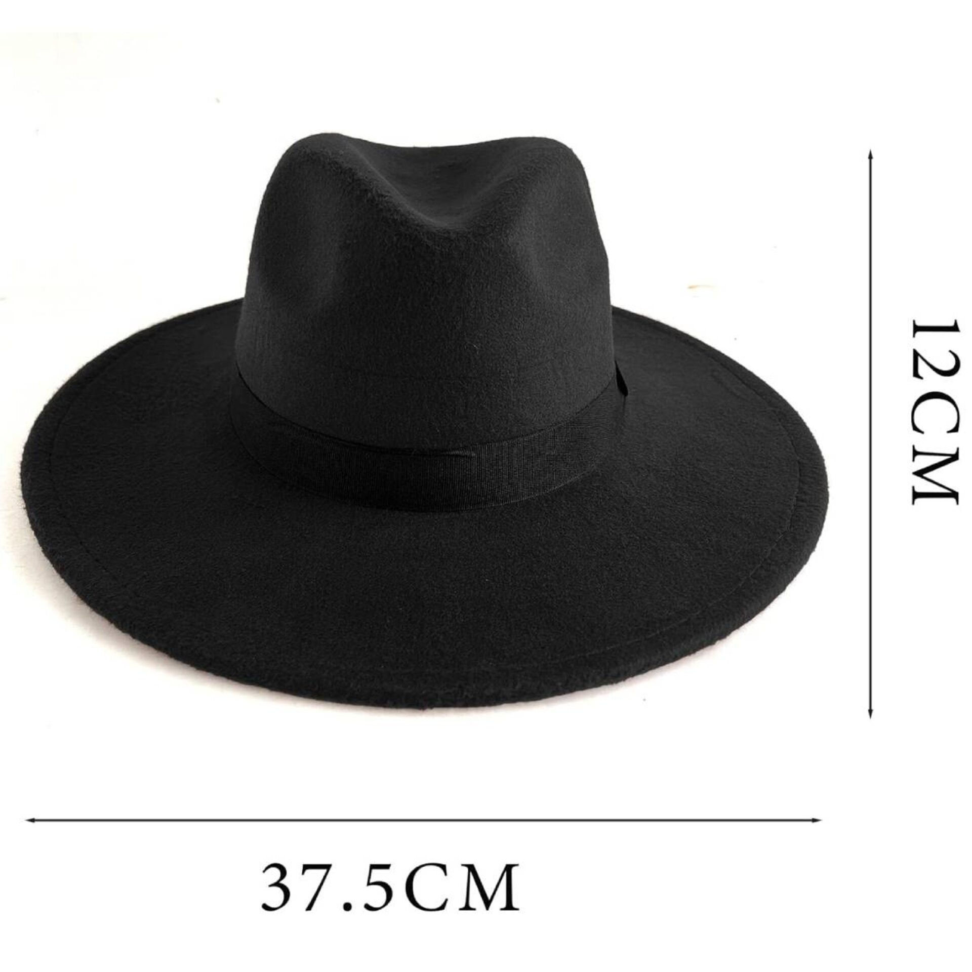 Sombrero Fedora Español Sevillano de ala ancha para Hombre Adulto Talla única - 4