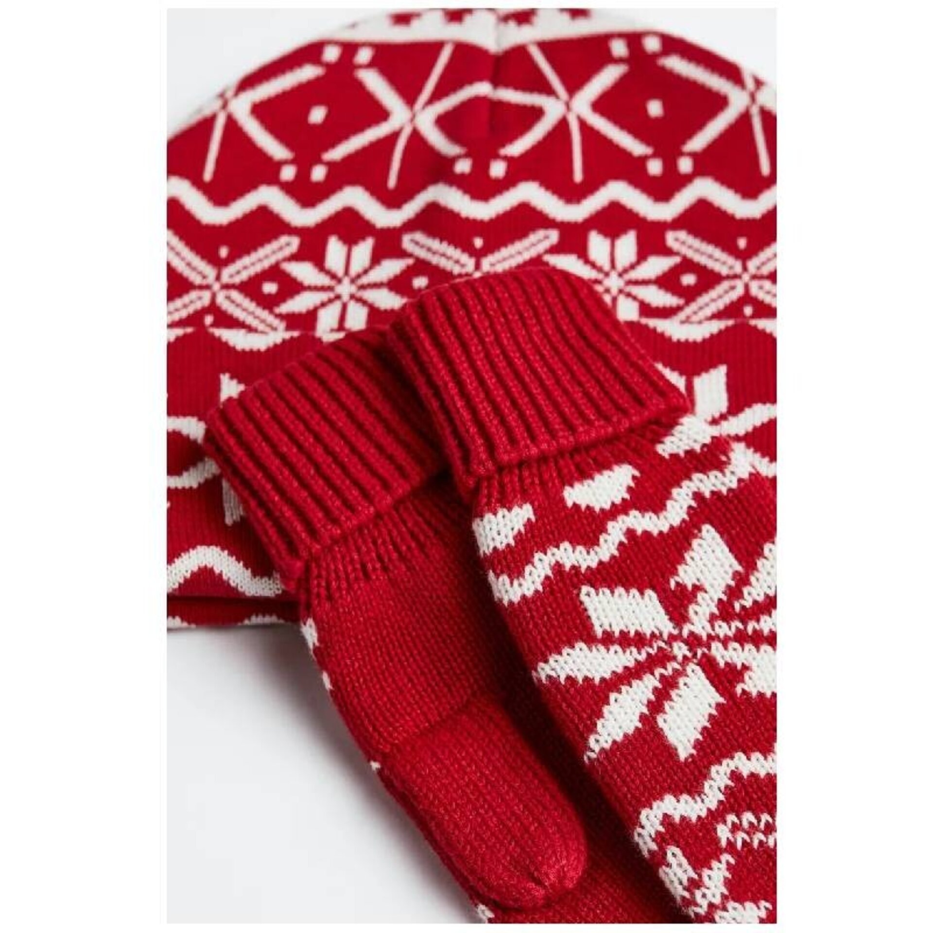 Conjunto 2 piezas Gorro y Manoplas Niños Jacquard | Calidez Invierno | 3-11 Años - 9