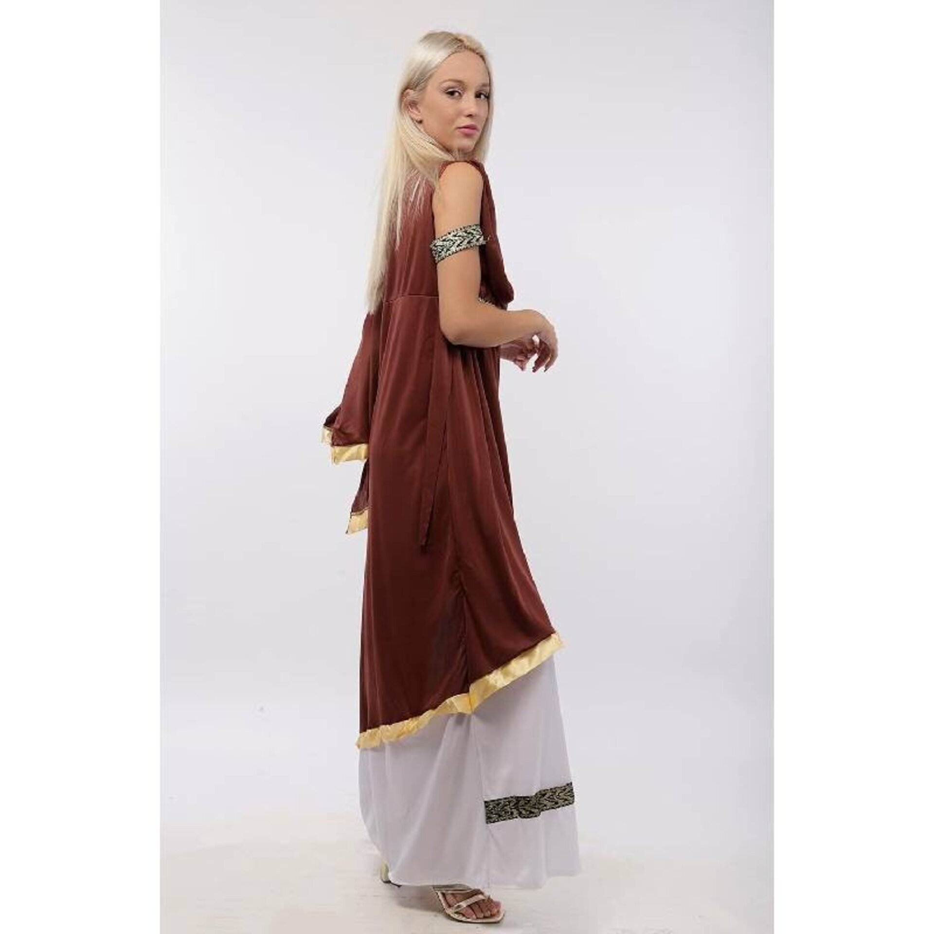 Disfraz Romana Diosa Princesa Griega Vestido Atenea Mujer adulto S-M-L - 7