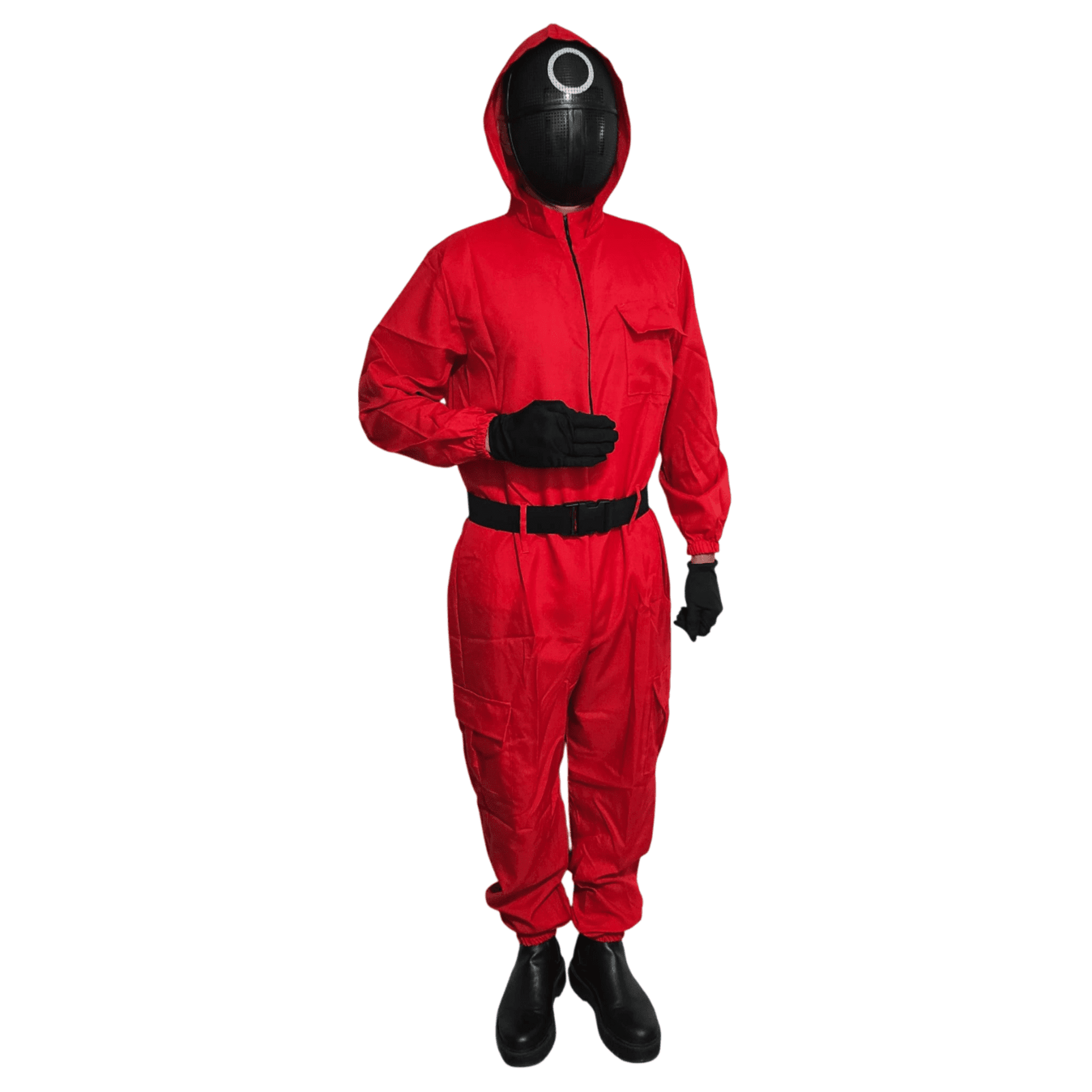 Disfraz Juego del calamar Niños Guardia Soldado Enmascarado Circulo (Squid Game) - 7