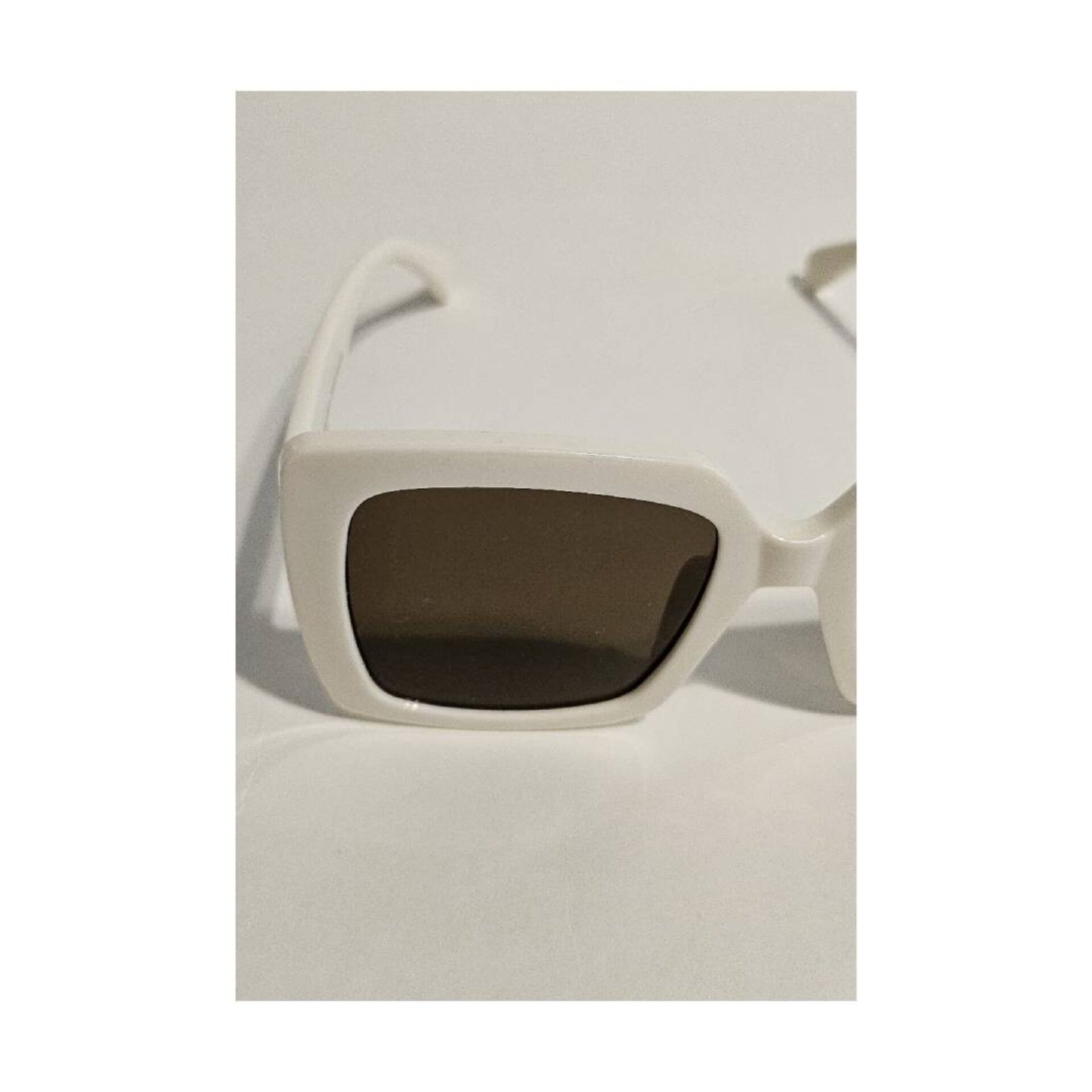 Gafas de Sol blancas para mujer con Protección UV para Fiesta, Playa Verano - 4