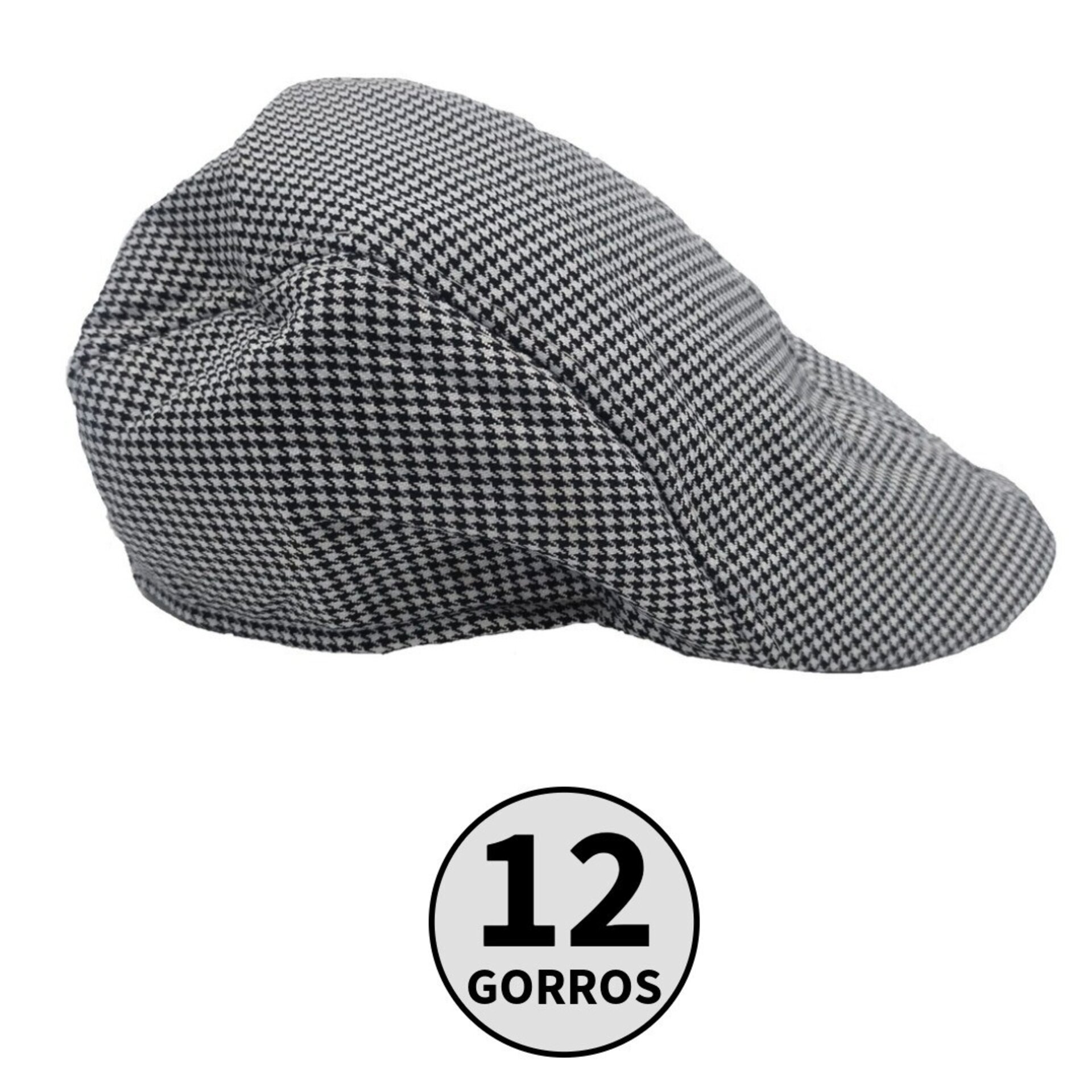 Pack 12 Gorras Chulapo Madrid para Bebé Niño Adulto | Boina Parpusa Tradicional - 5