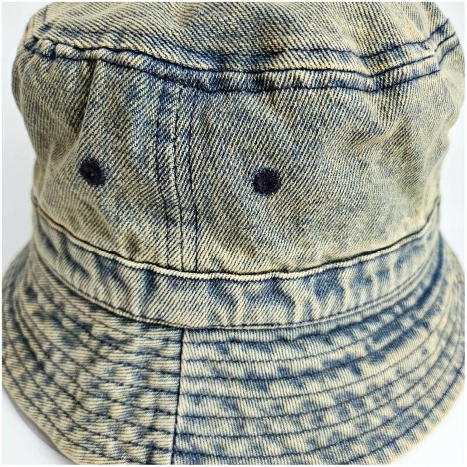 Sombrero Pescador Bucket Hat Gorro Jean Denim Vintage Unisex para Adulto - 4
