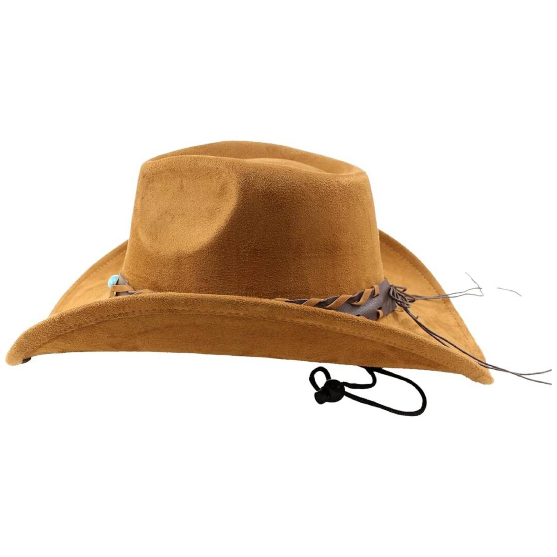 Sombrero Vaquero Cowboy Cowgirl Western Rodeo Unisex para adulto Beige - 4