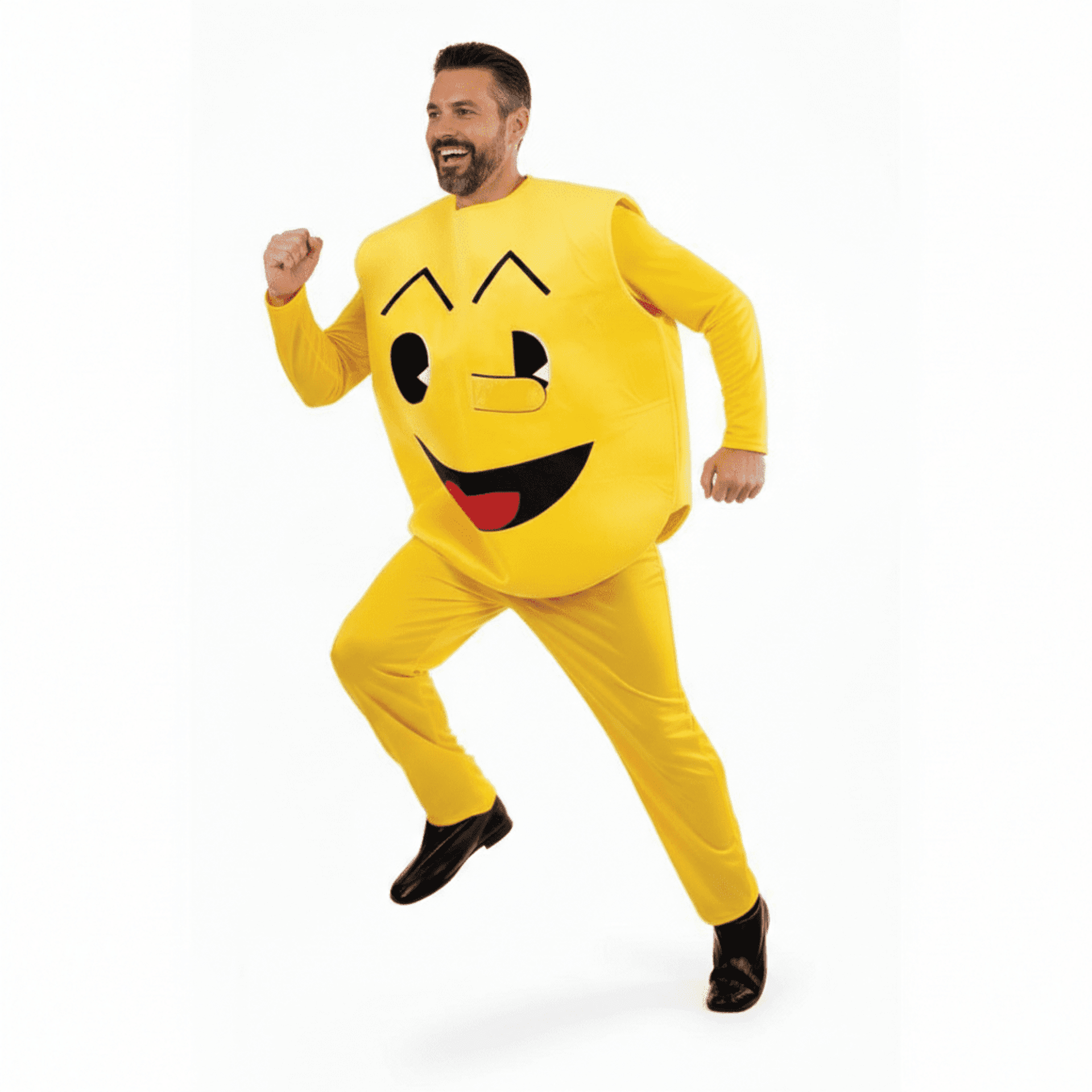 Disfraz de Emoji Amarillo Guiño - Traje Completo para Carnaval | Diversión Total - 4