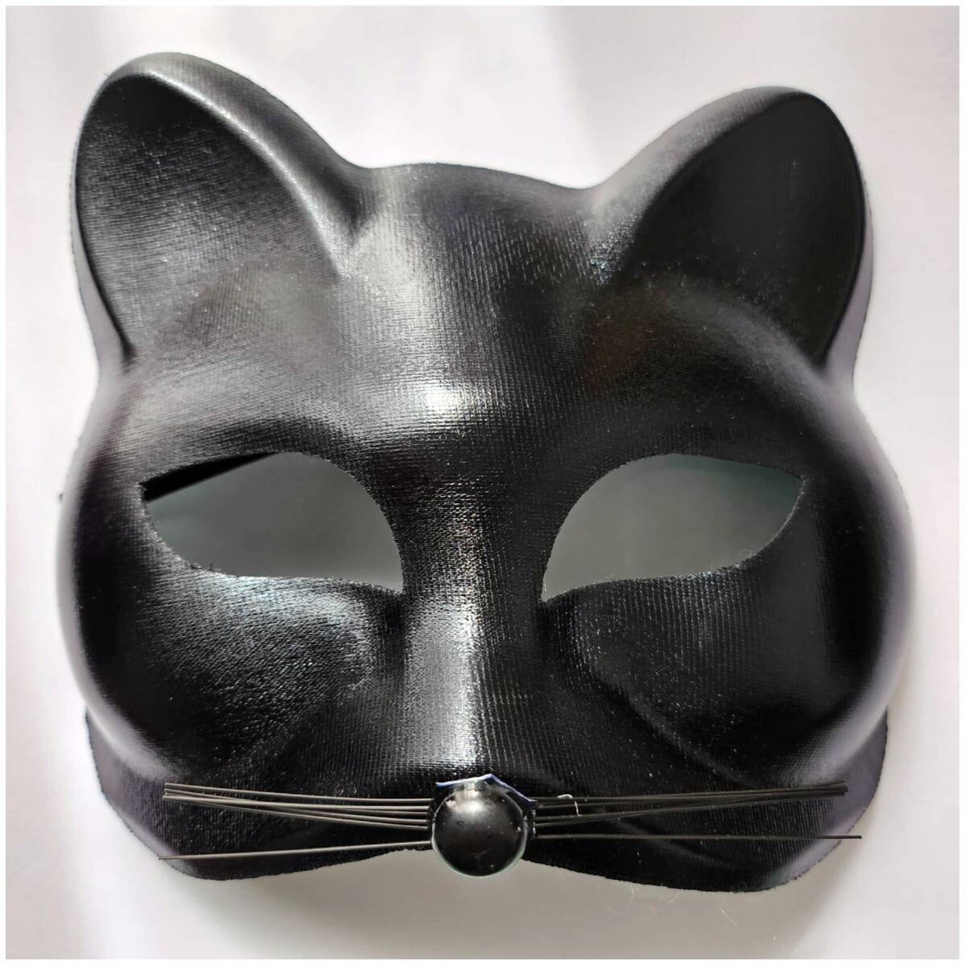 Máscara de Gata Sexy Gato negro Catwoman Talla única Ajustable Mujer - 5