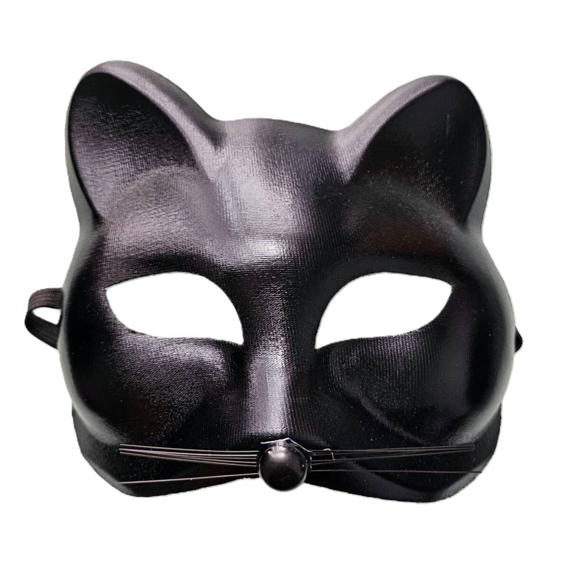 Máscara de Gata Sexy Gato negro Catwoman Talla única Ajustable Mujer - 1