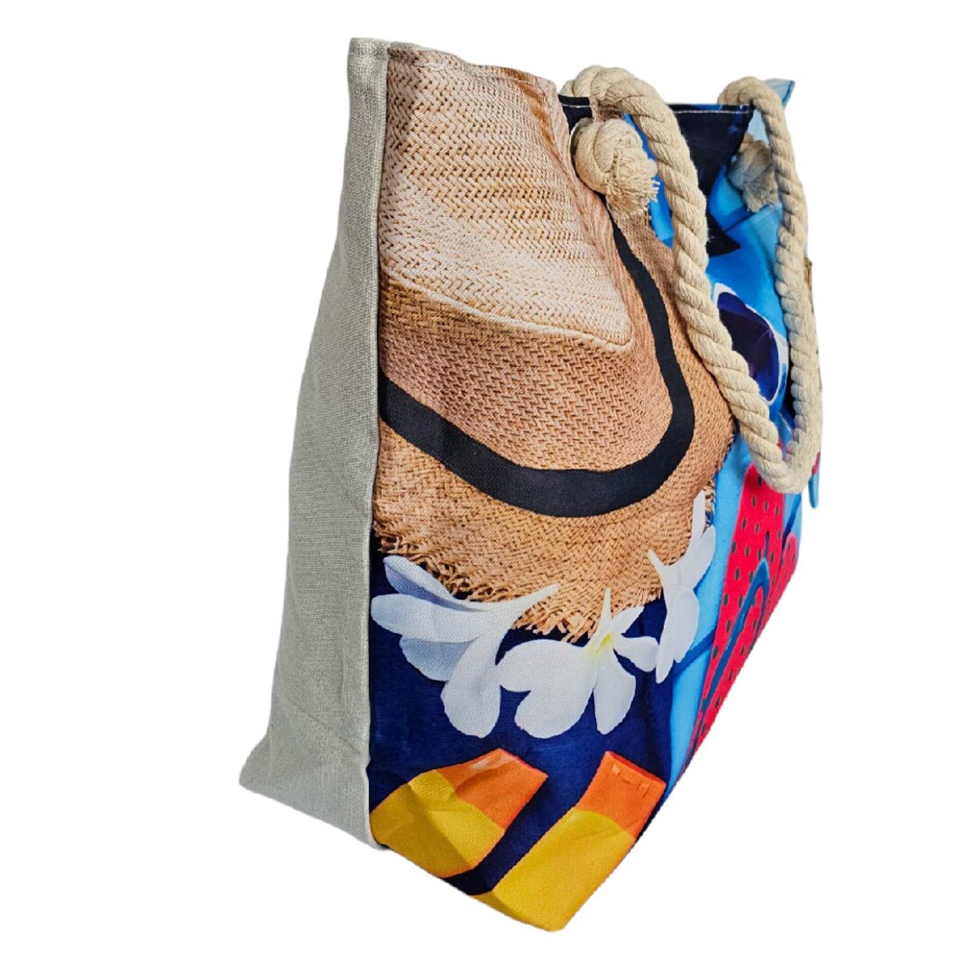 Bolso Grande para Mujer Doble asa de playa piscina verano - 4