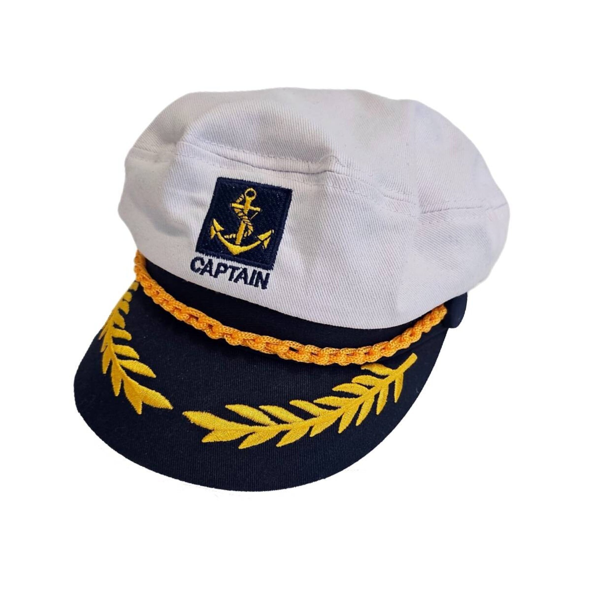 Gorra Piloto Algodón con Gafas de Sol Metálicas de Capitán para Hombre Adulto - 9