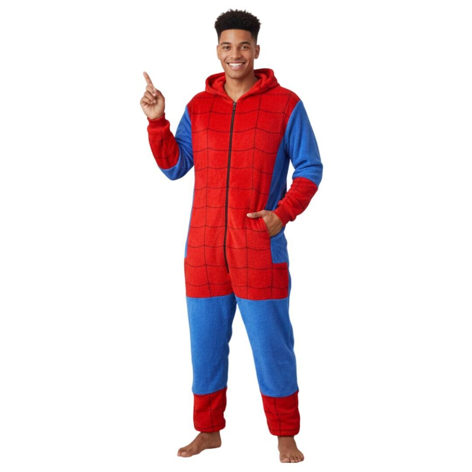 Pijama Mono Enterizo de Superhéroe UNISEX - Mameluco Térmico Ultra Suave - 6