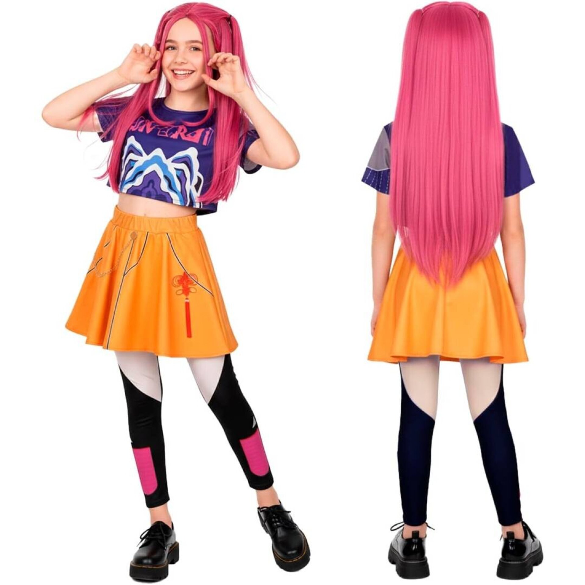 Disfraz Cazadora K-Pop Mira - Demon Hunters -Traje Anime ficticio | 4-13 Años - 4