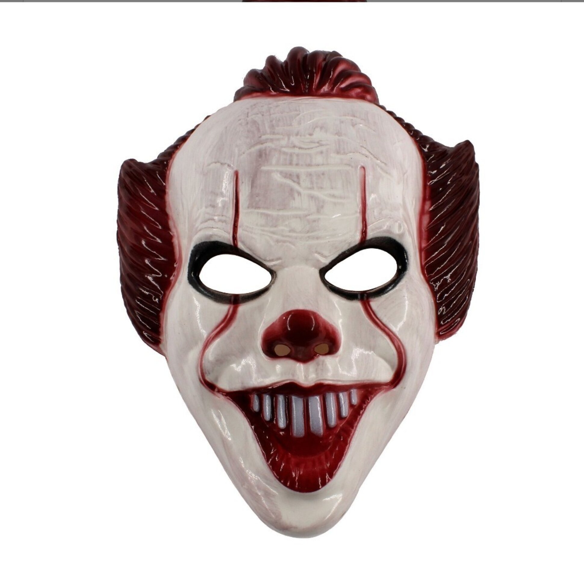 Disfraz Payaso IT Asesino Pennywise Derry Hombre Adulto Máscara Terror - 3
