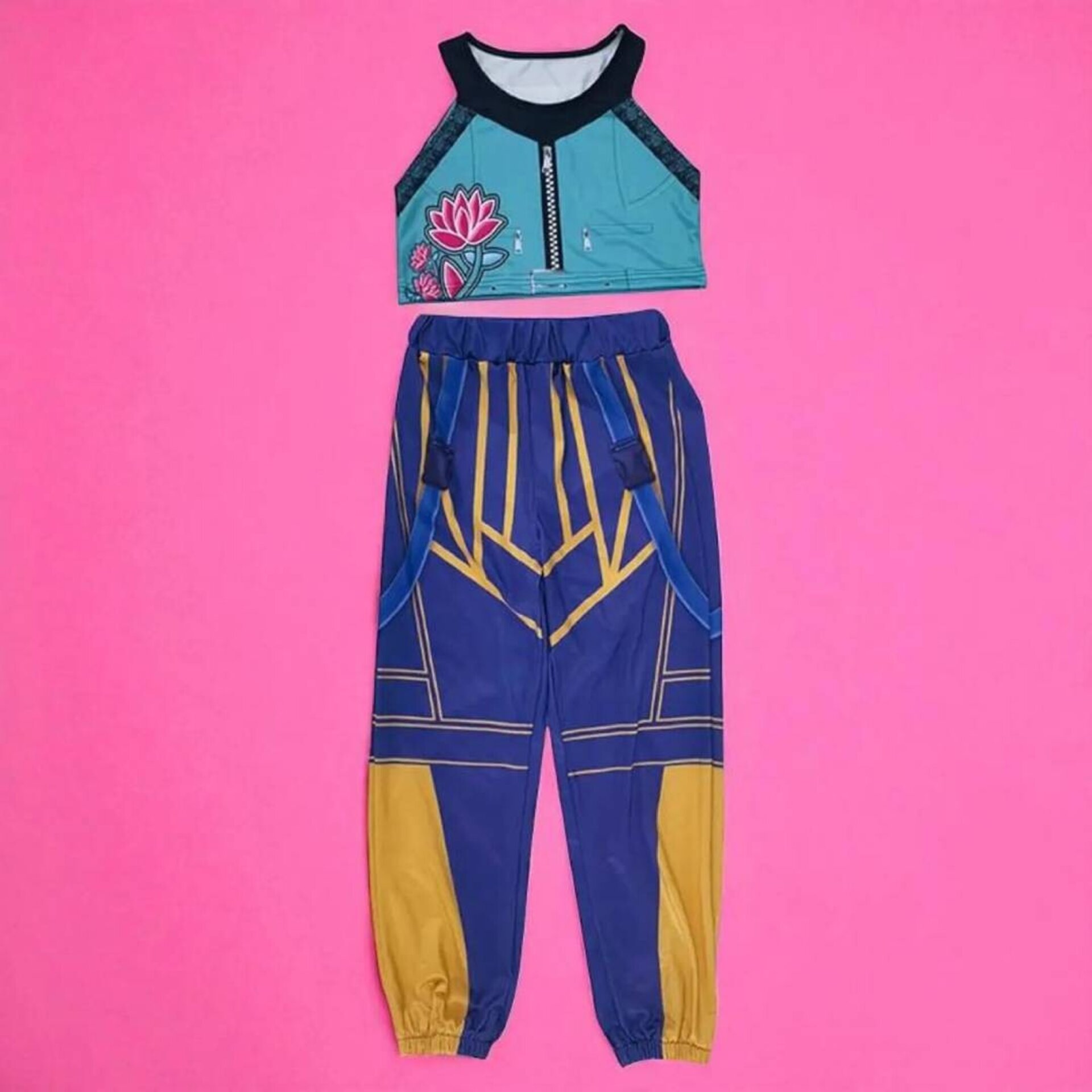 Disfraz Guerreras K-Pop Zoley - Demon Hunters - Traje para Niña Talla 3-12 años - 4