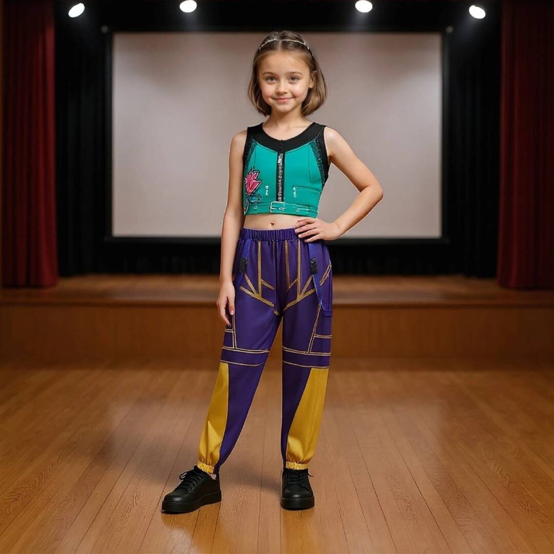 Disfraz Guerreras K-Pop Zoley - Demon Hunters - Traje para Niña Talla 3-12 años - 1