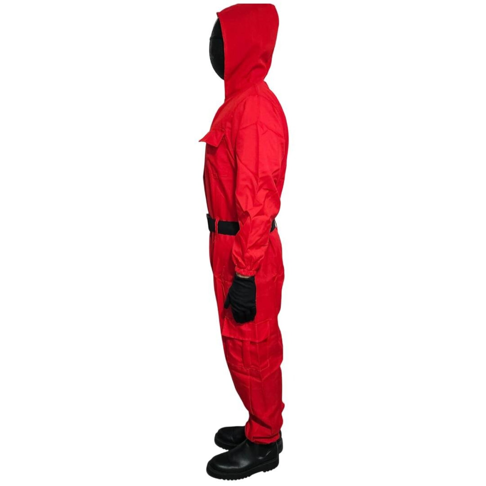 Disfraz Juego calamar Soldado Guardia Enmascarado Cuadrado Squid Game Adulto - 3