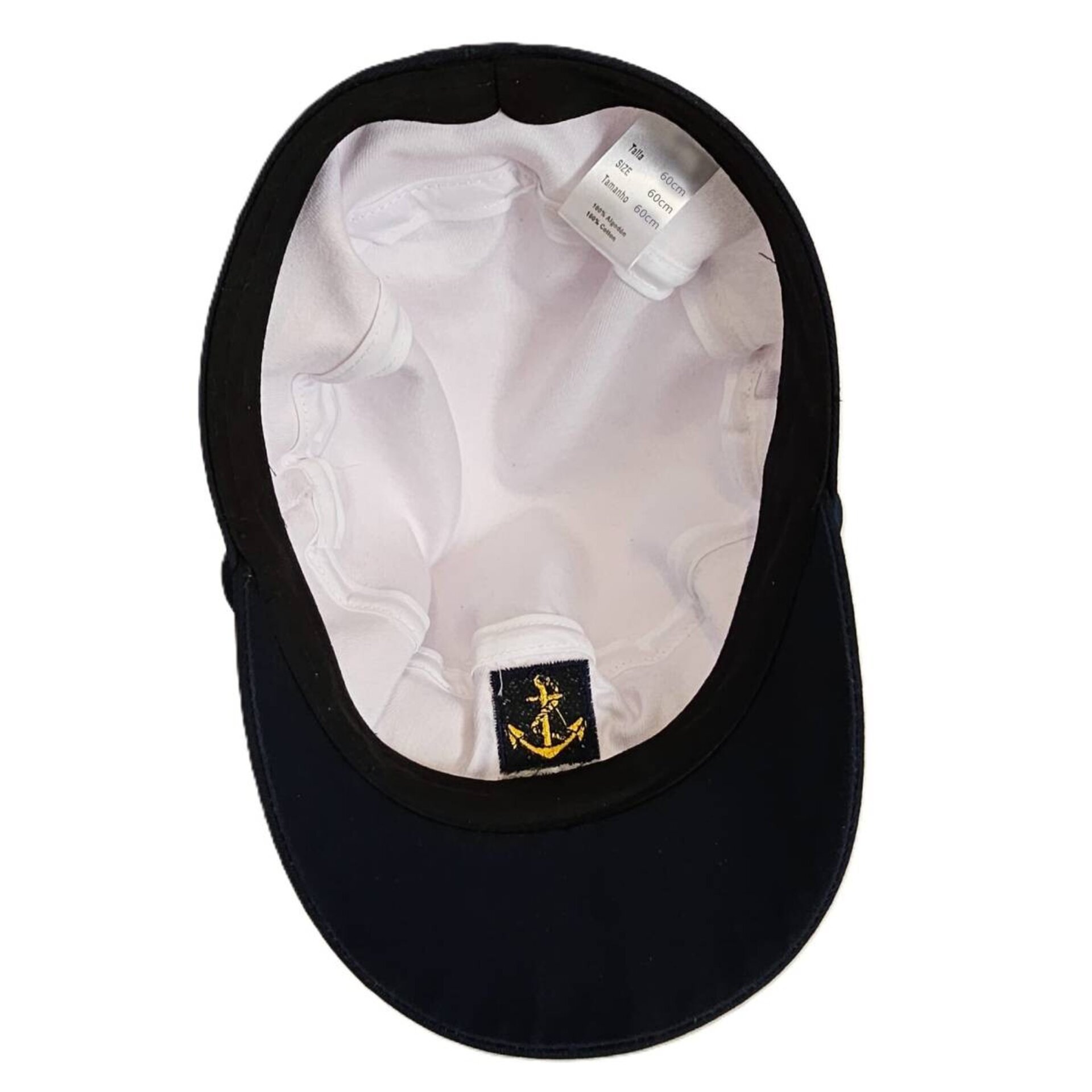 Gorra Piloto Algodón con Gafas de Sol Metálicas de Capitán para Hombre Adulto - 7