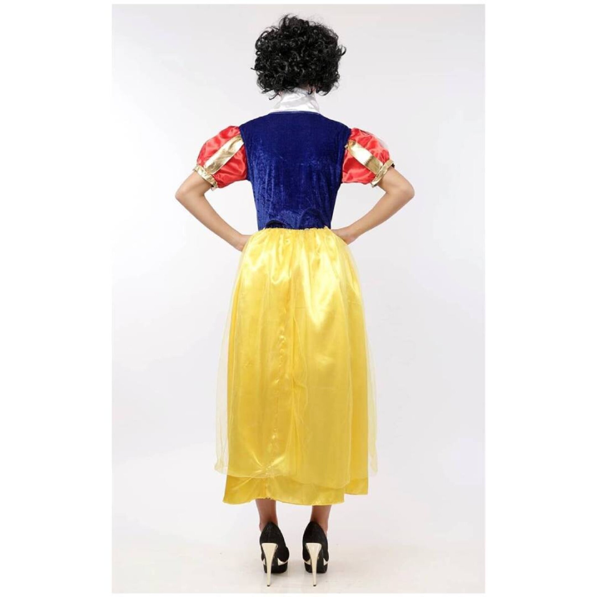 Disfraz Blancanieves Snow White cuento de Hadas Vestido princesa Adulto - 2