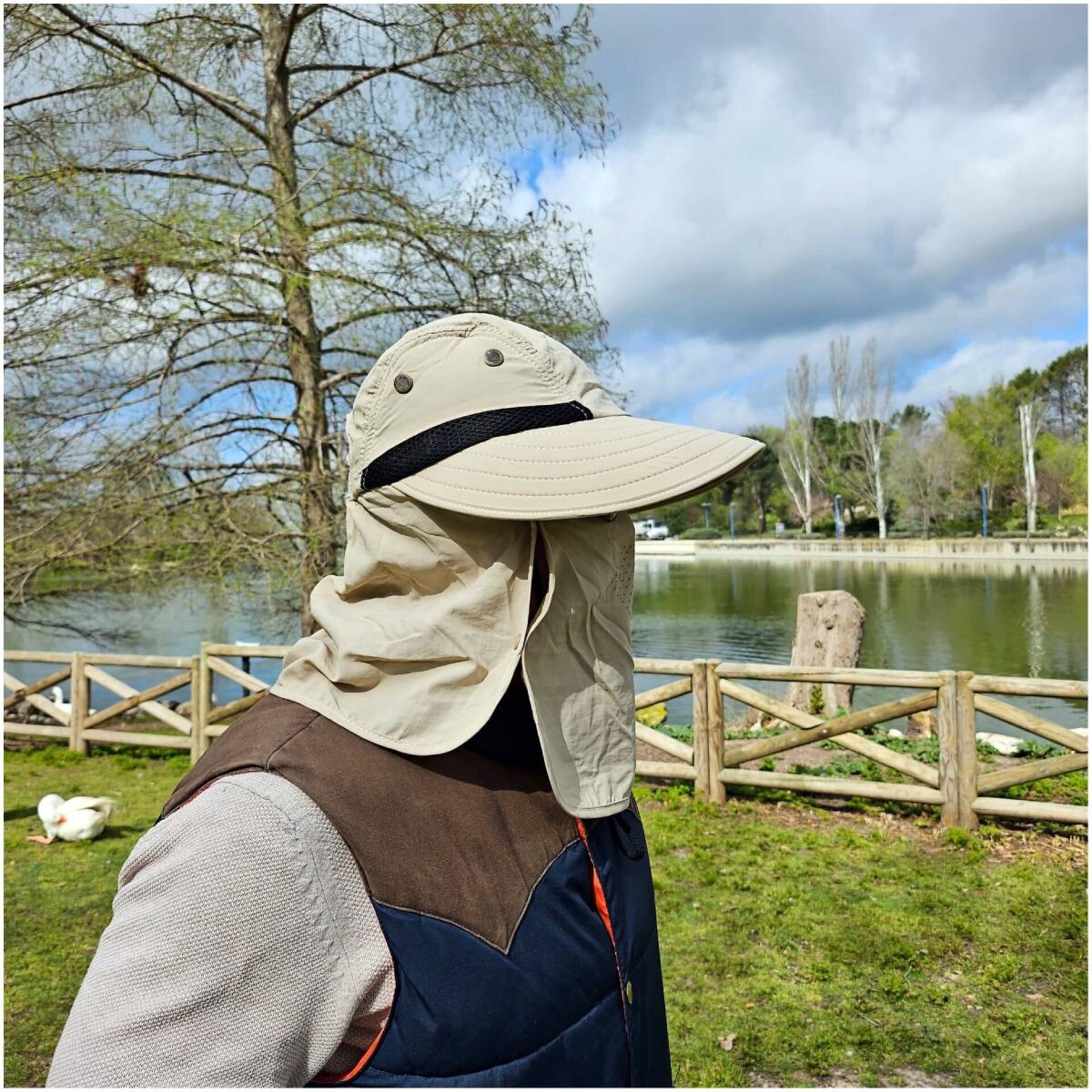 Sombrero de Pescador Desmontable Unisex para Camping Senderismo Montaña Safari - 11