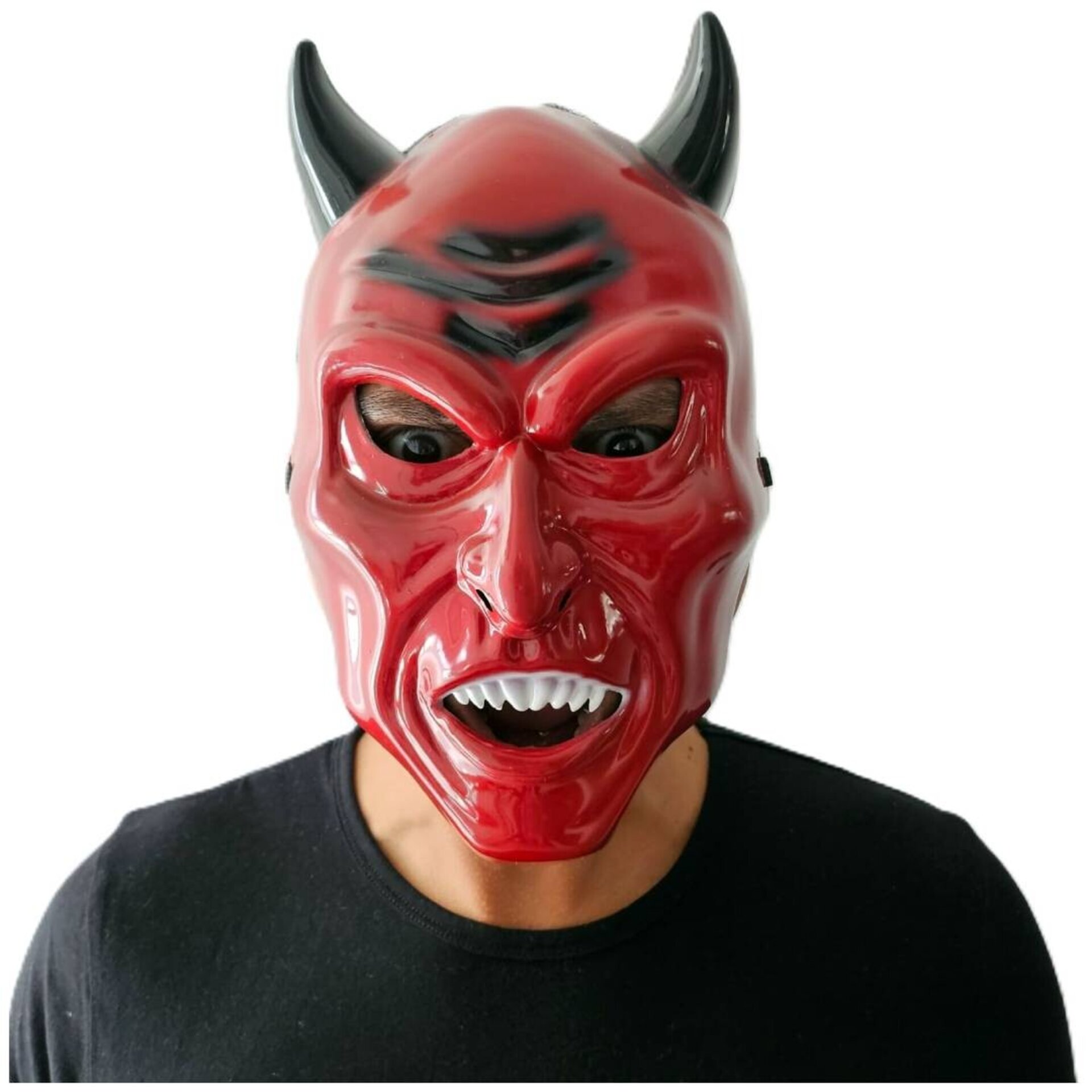 Disfraz Demonio Oscuro Adulto | Diablo Satanás para Halloween, Carnaval, Fiestas - 9