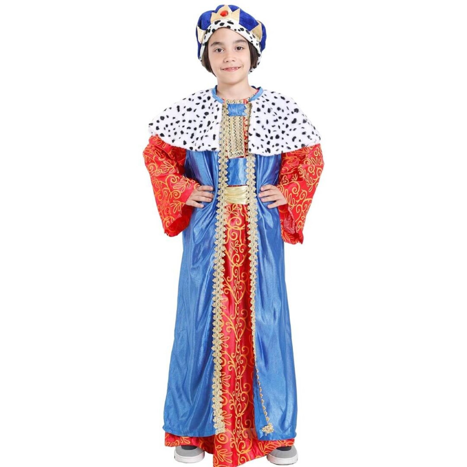 Disfraz Rey Mago Traje Niños Cabalgata de Reyes Regalos Navidad 3 a 15 años - 1