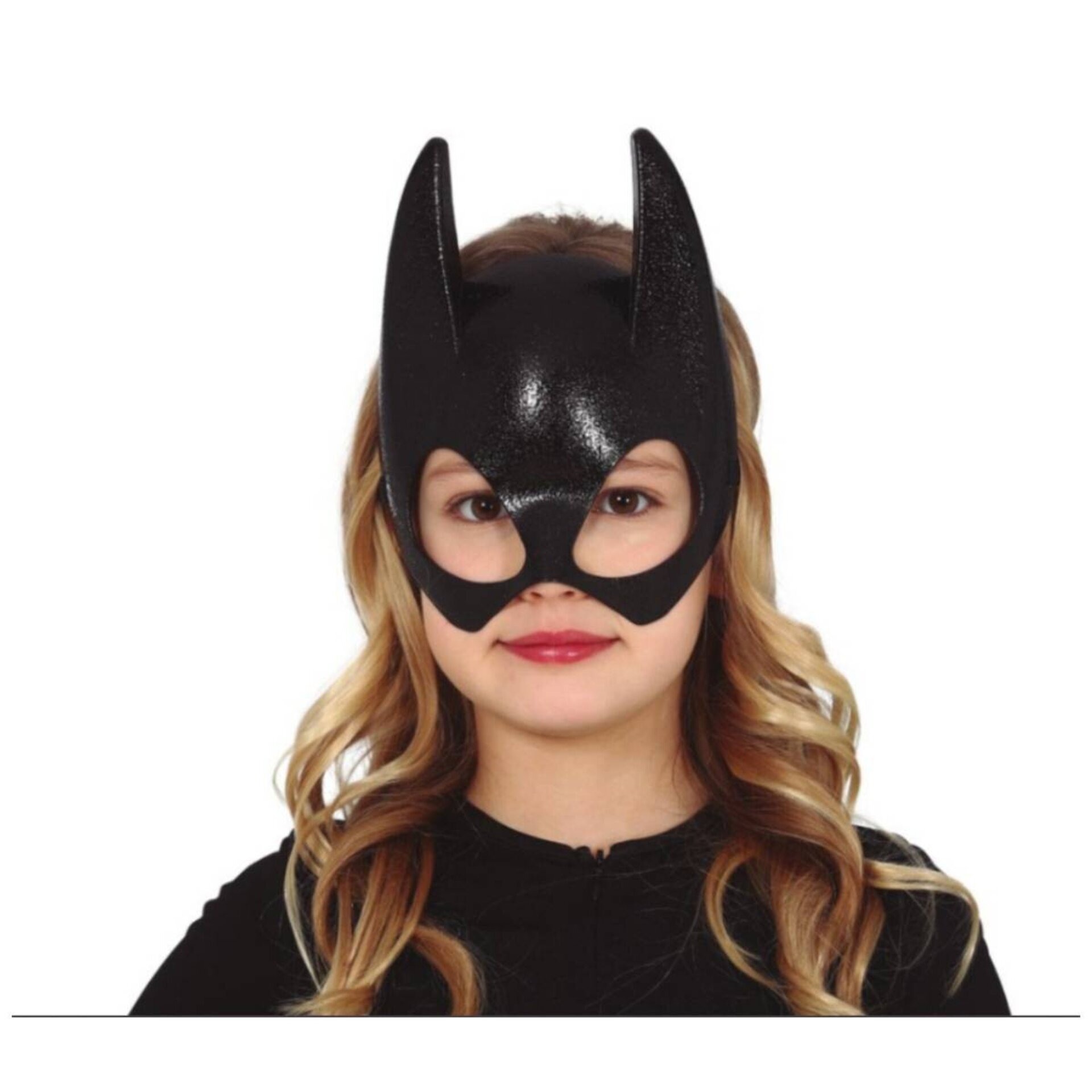 Máscara Catwoman Mujer Gata Sexy Gatúbela Talla única ajustable Careta Negra - 2