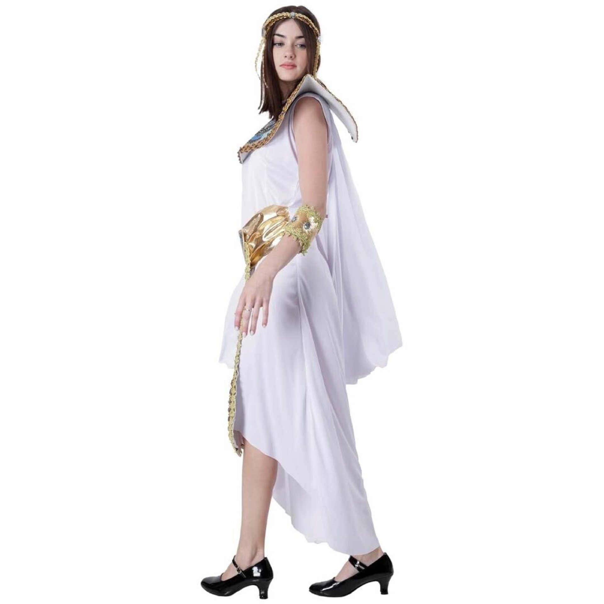 Disfraz de Cleopatra Mujer. Vestido de Faraona Egipcia con Accesorios de Lujo - 4