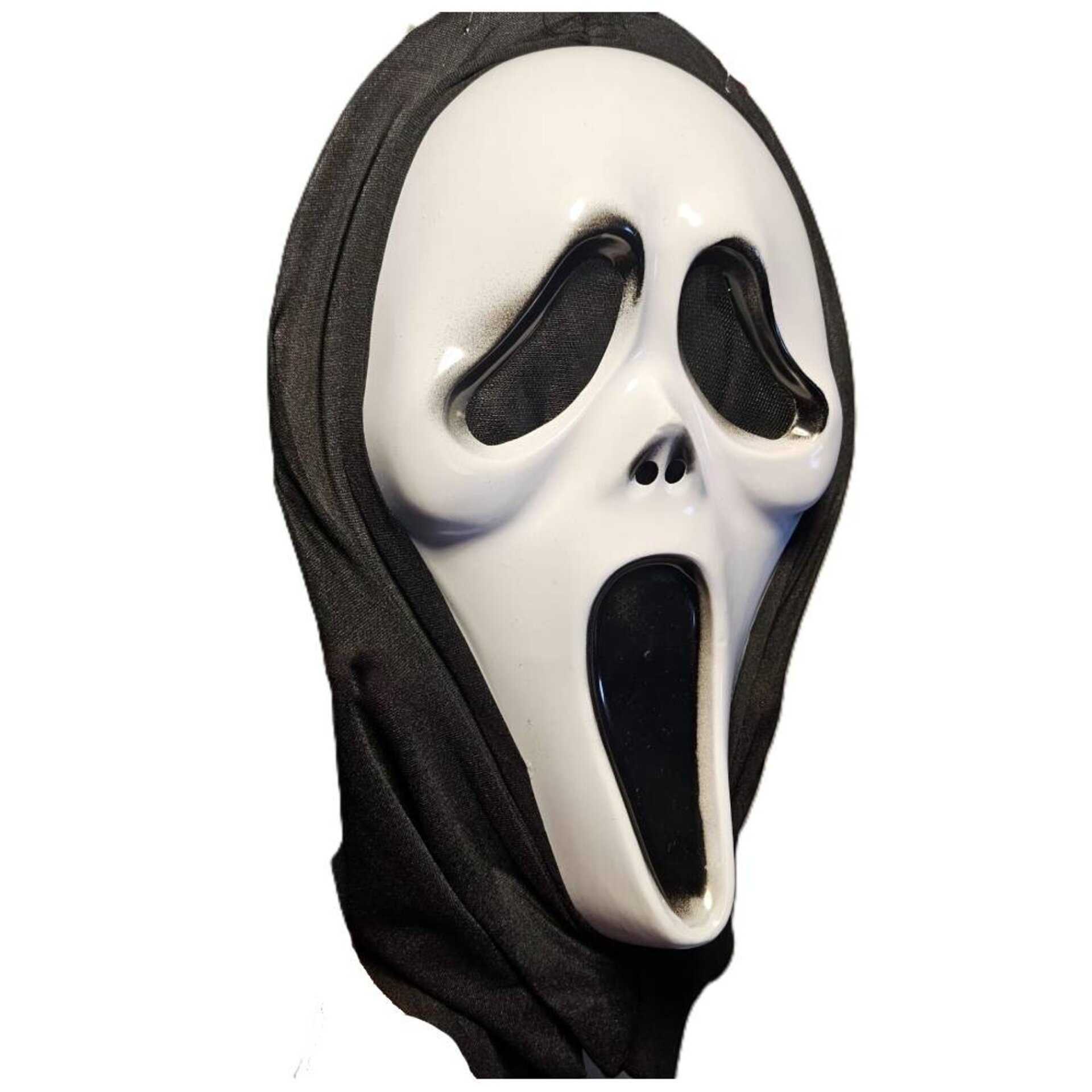 Máscara Scream Ghostface | Halloween Terror Adulto | Plástico Resistente - 4