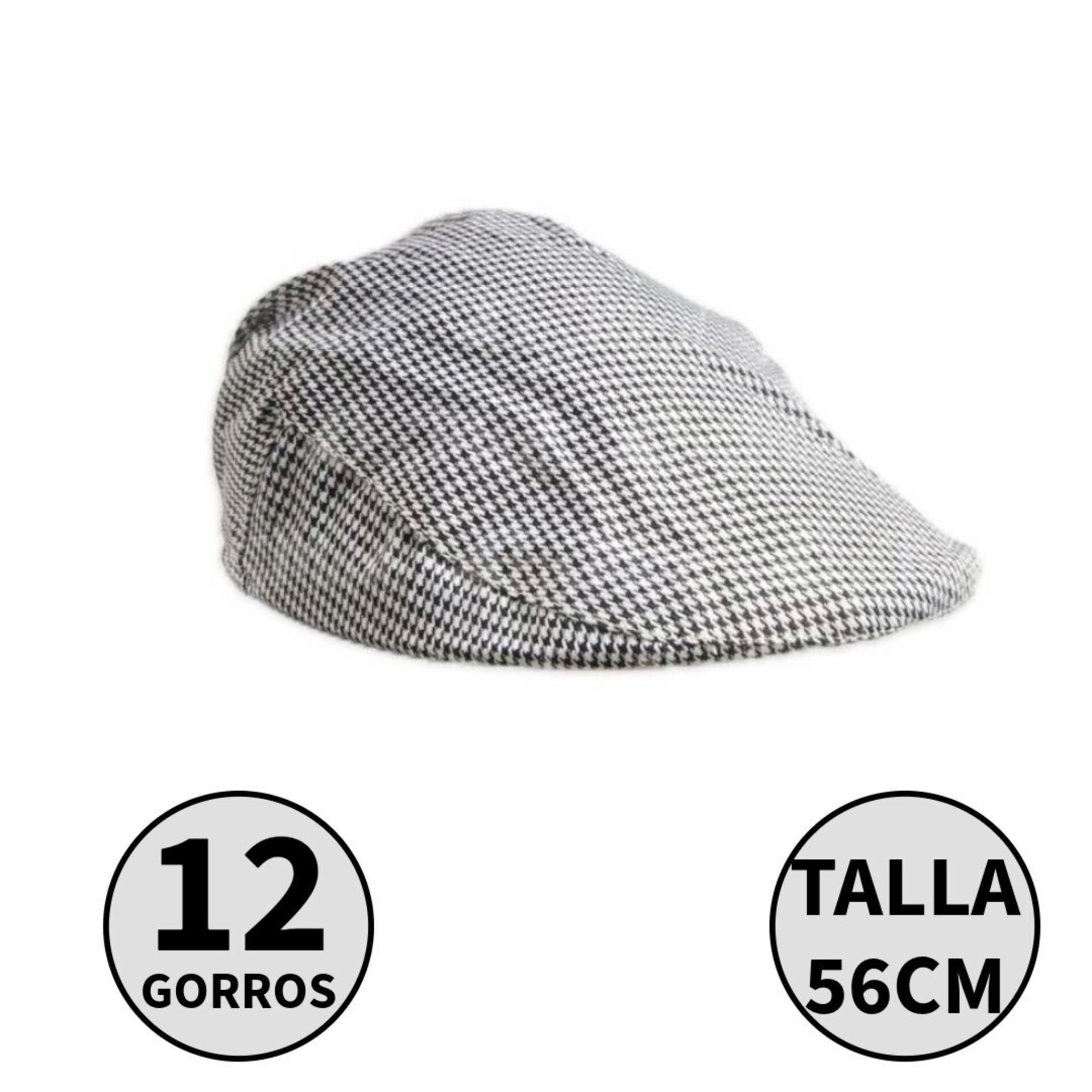 Pack 12 Gorras Chulapo Madrid para Bebé Niño Adulto | Boina Parpusa Tradicional - 10