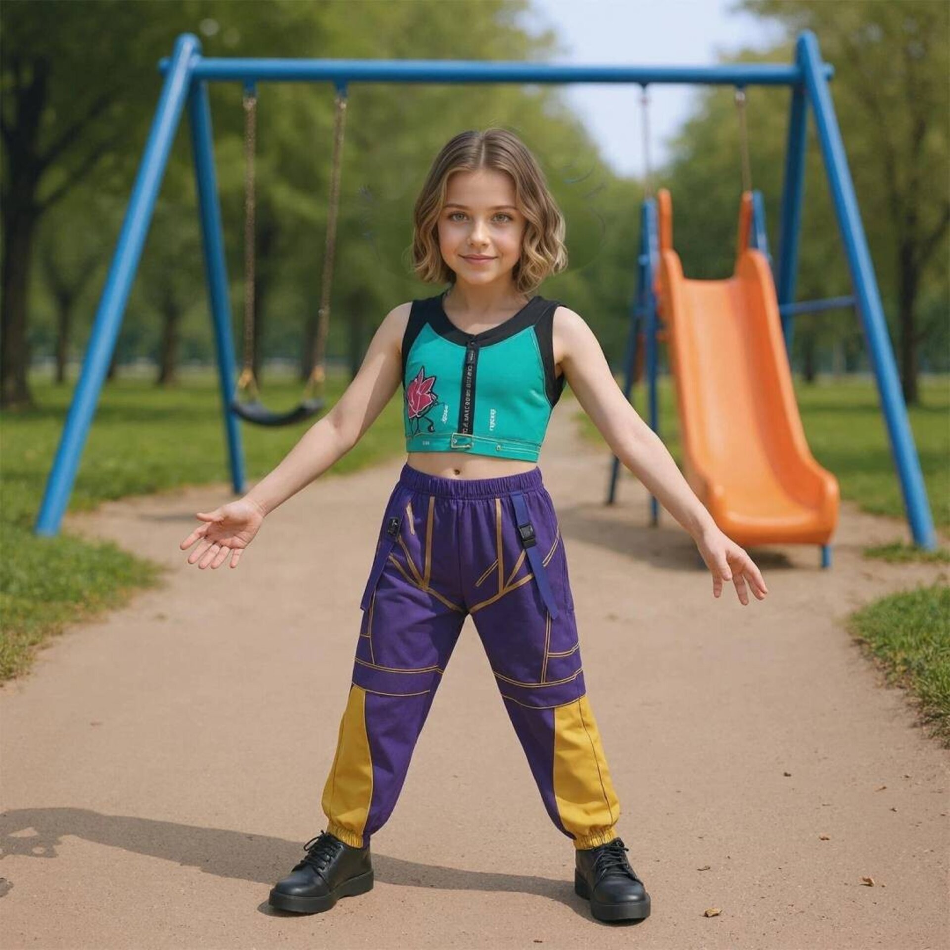 Disfraz Guerreras K-Pop Zoley - Demon Hunters - Traje para Niña Talla 3-12 años - 3