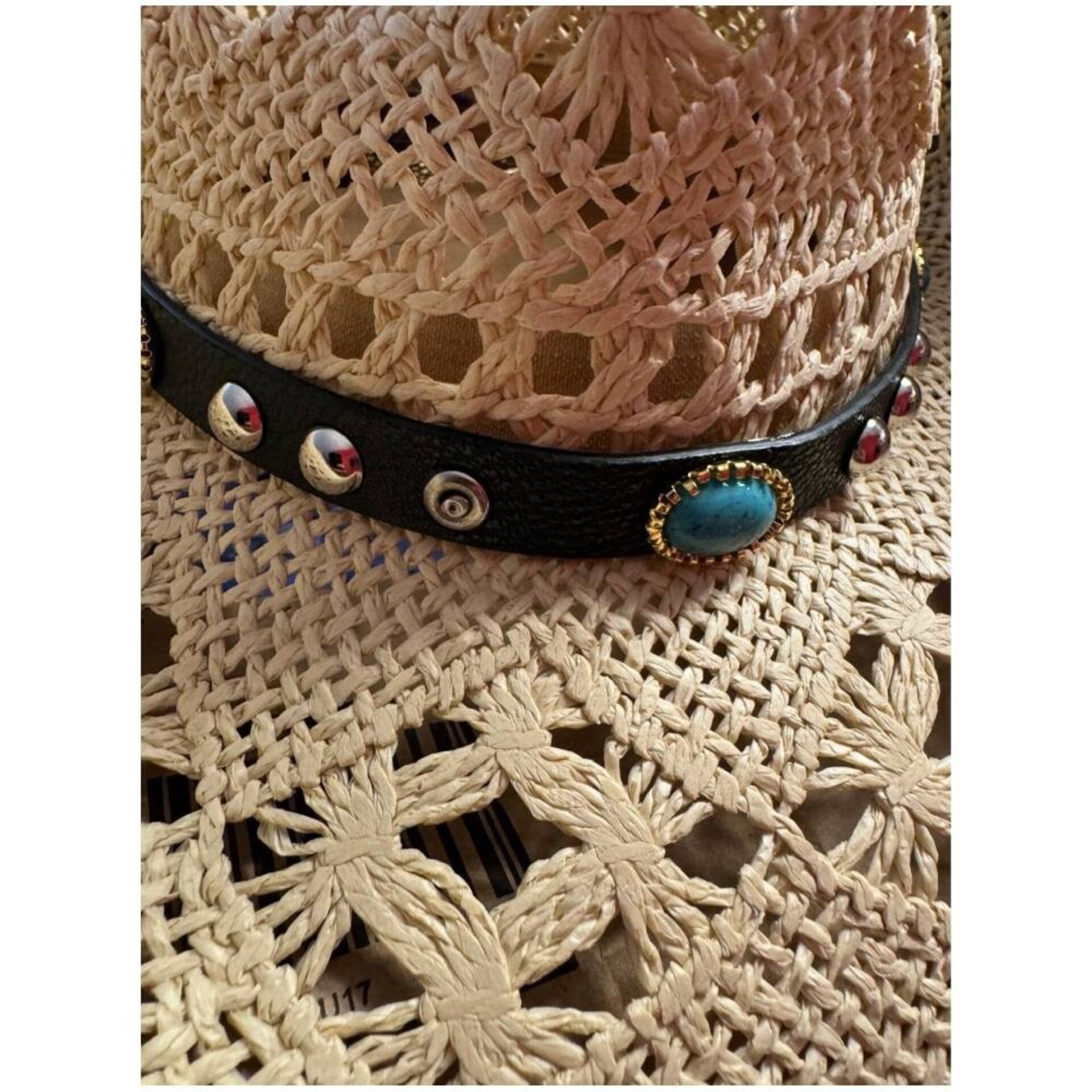 Sombrero Vaquero Paja Marrón | Unisex Estilo Western | Ajustable Country - 3