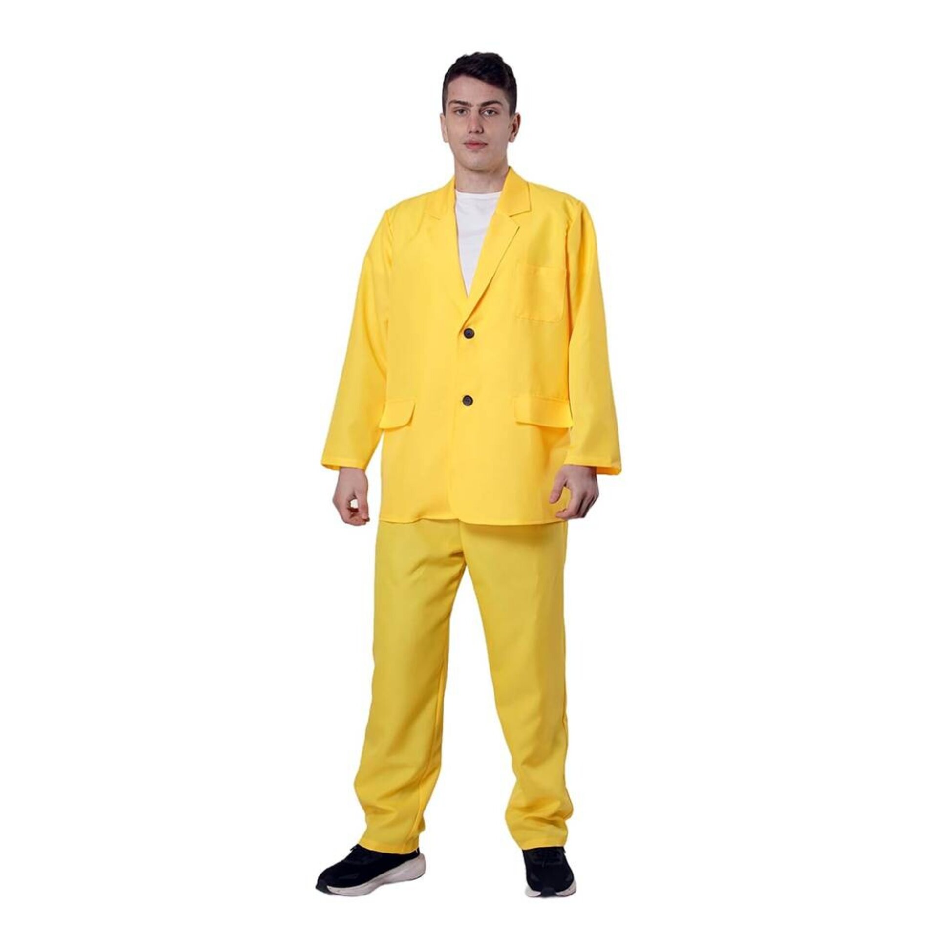 Disfraz Traje Amarillo para Hombre - Disfraz Icónico de Cine y Comedia - Ganster - 3
