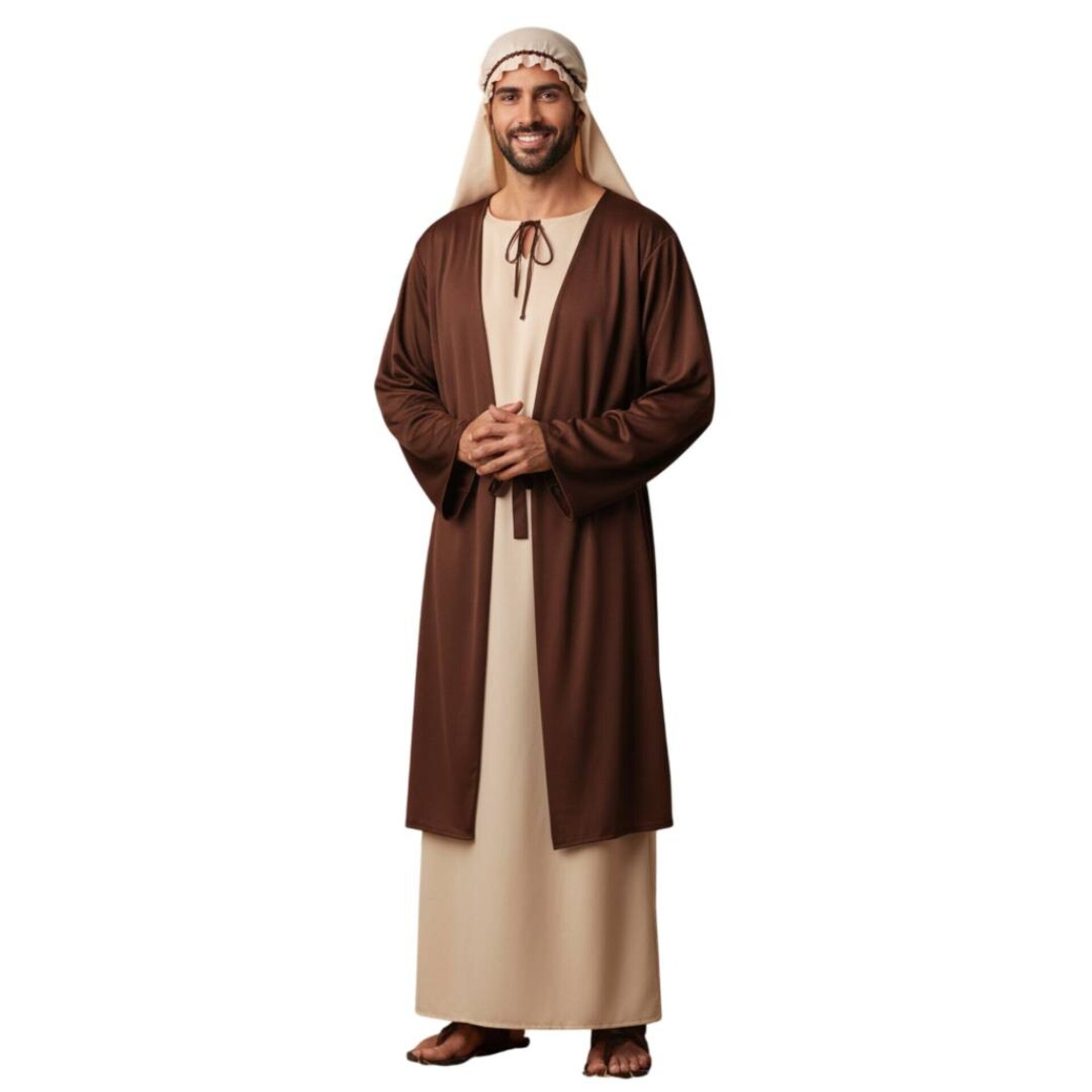 Disfraz de San José y Rey Mago - Traje Bíblico de Lujo para Hombre | Navidad - 3