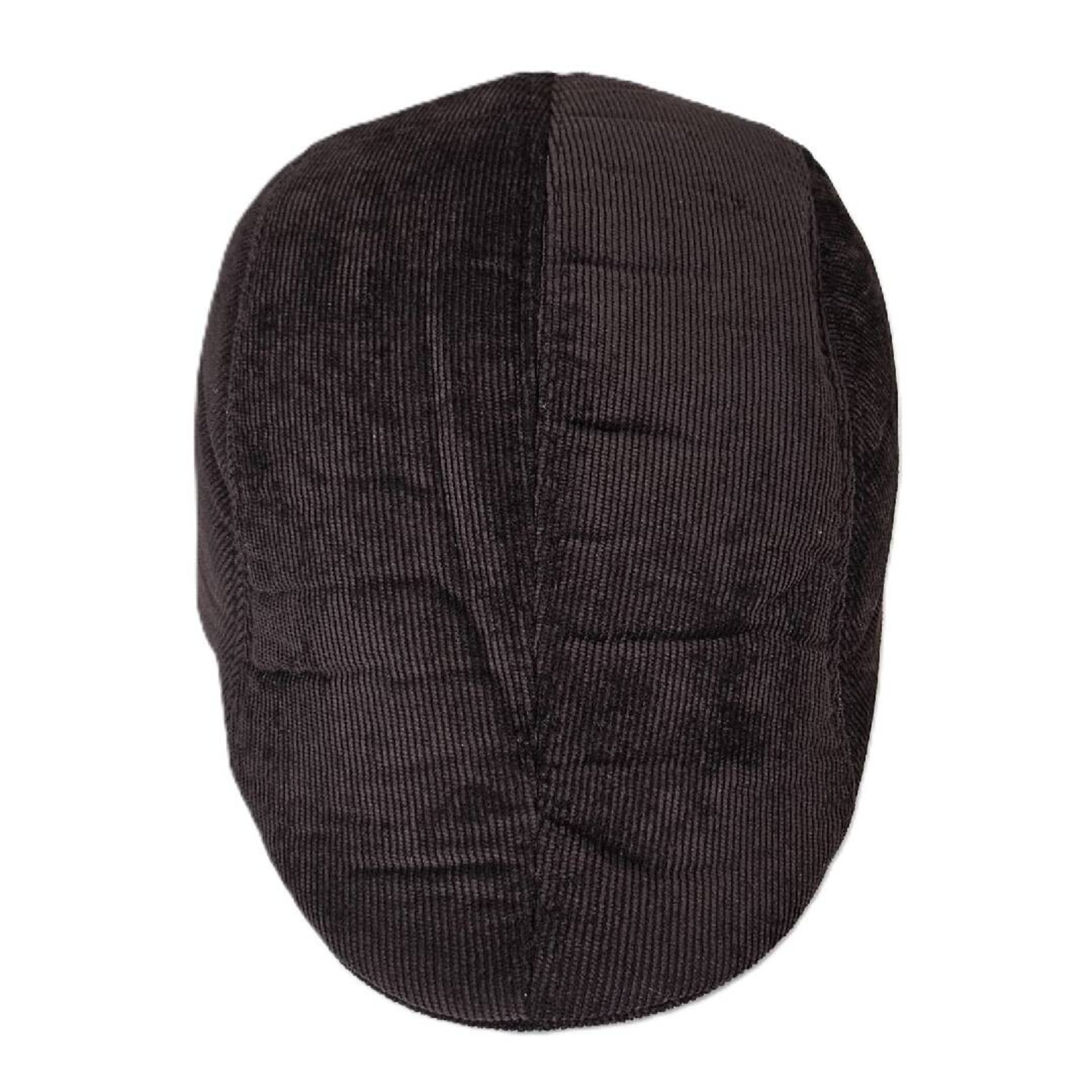 Boina Británica para Hombre | Gorra en pana Marrón | Adulo Talla 58-59CM - 4