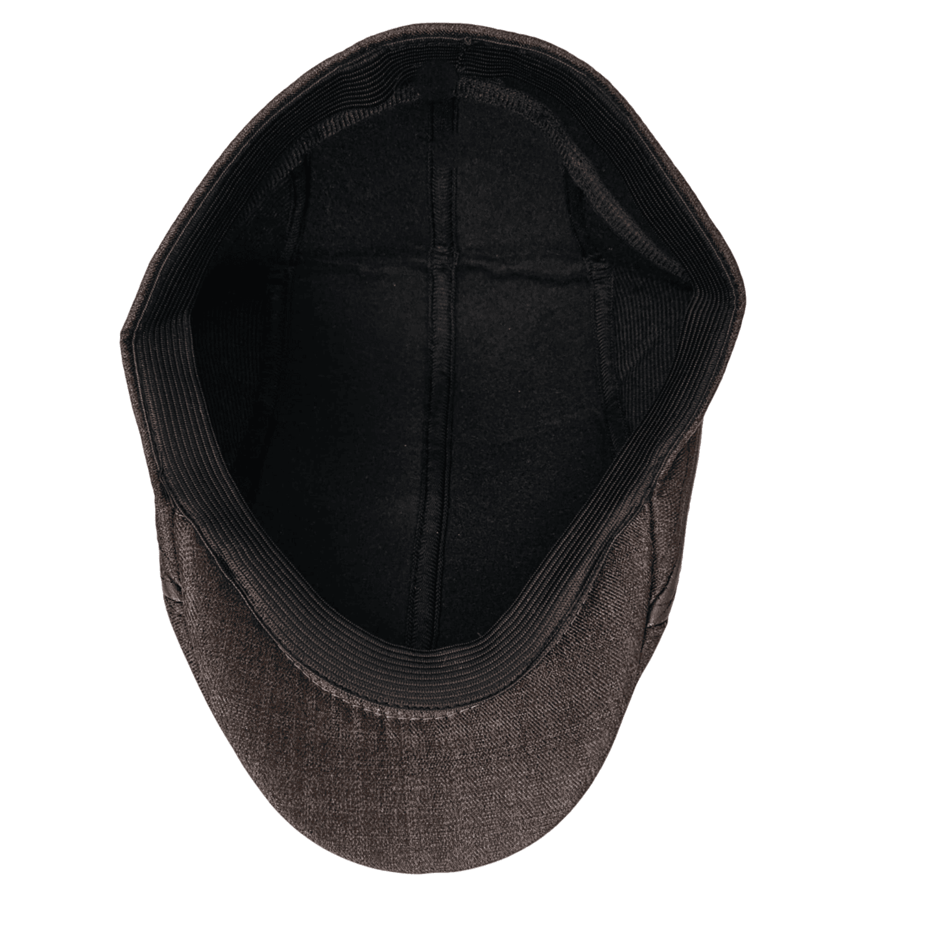 Boina Inglesa Hombre | Piel Sintética Marrón | Flat Cap Newsboy | Talla 58-59CM - 2